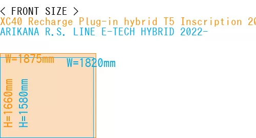 #XC40 Recharge Plug-in hybrid T5 Inscription 2018- + ARIKANA R.S. LINE E-TECH HYBRID 2022-